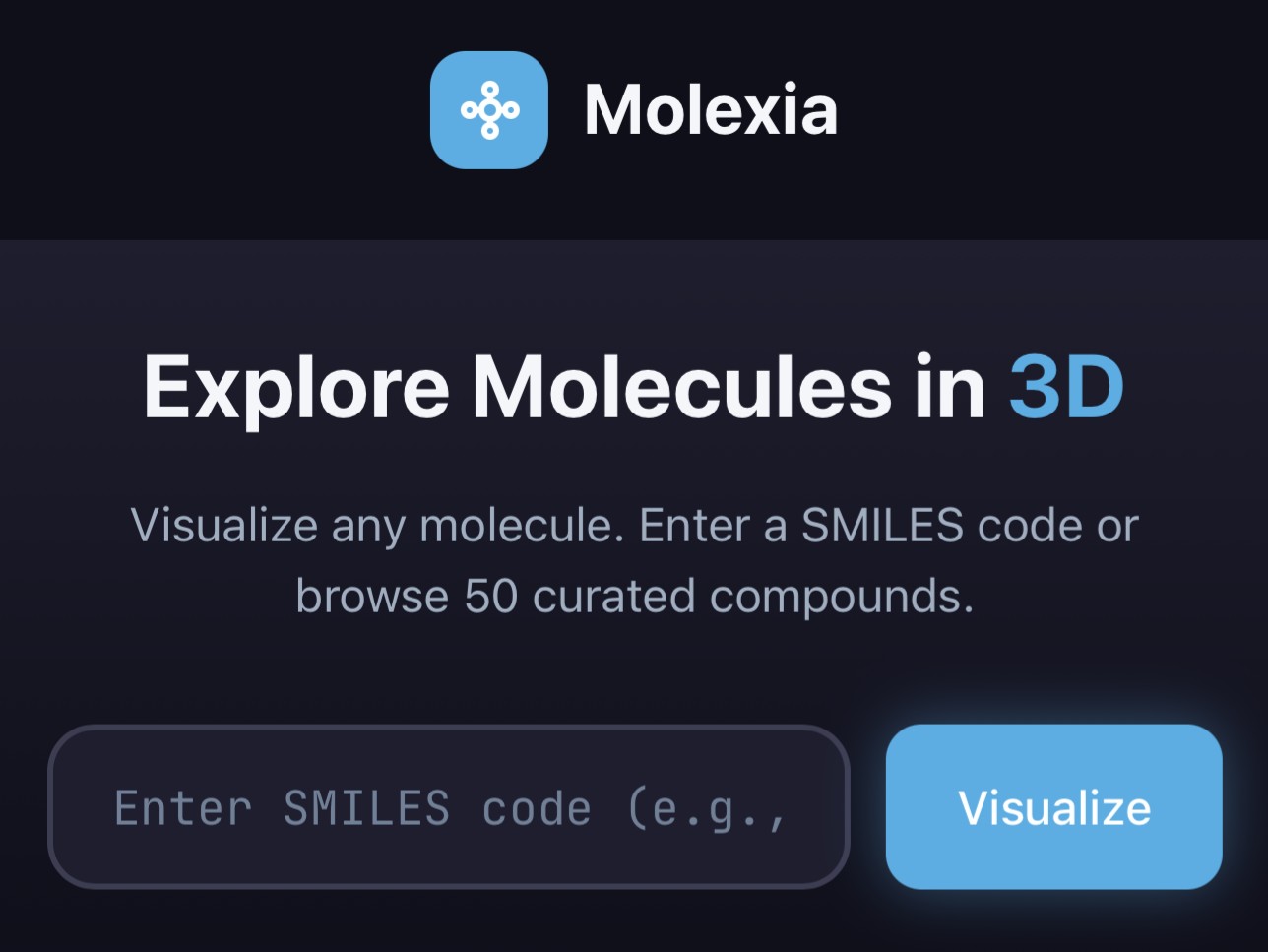 Molexia screenshot